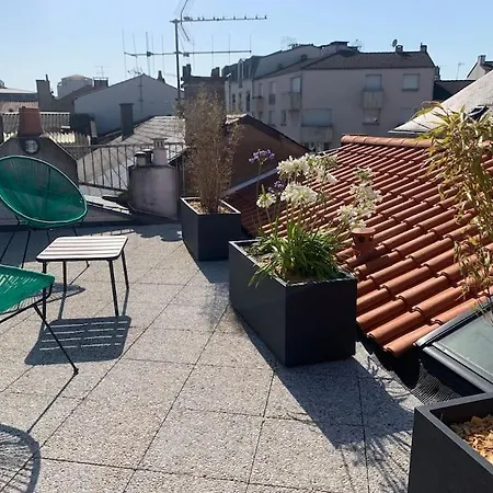 Apartamento Studio Centre Avec Terrasse Toit *